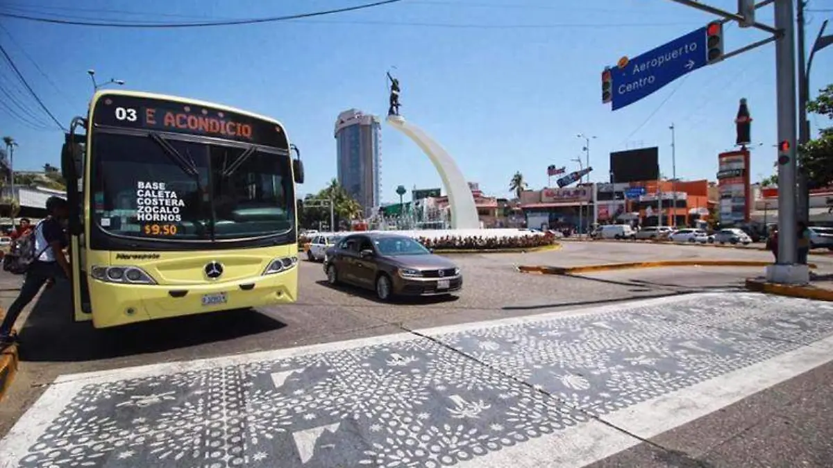 Acapulco - cruceros peatonales